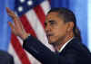 Barack Obama holds his first press conference as President-elect Obama on November 7, 2008 at the Chicago Hilton.