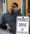 Barack Obama waves after morning workout at the Philadelphia Sports Club on December 2, 2008.