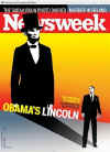 Barack Obama and Abraham Lincoln on the front cover of Newsweek magazine in the November 24, 2008 issue.