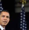 Barack Obama announces his new Energy and Environment Team at a Chicago media conference on December 15, 2008.