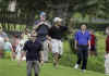 Barack Obama after a round of golf at the Mid Pacific Country Club in Kailua Hawaii on December 24, 2008.