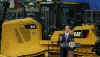 President Barack Obama meets with the CEO of Caterpillar and speaks to the employees of the Caterpillar plant in East Peoria on February 12, 2009.