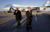 President Barack Obama travels on Air Force One to Peoria, Illinois for a Caterpillar plant tour and to Springfield, Illinois for a Lincoln Bicentennial banquet.