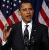 President Barack Obama speaks on his plans to assist struggling homeowners who are facing foreclosure. President Obama spoke at the Dobson High school in Mesa, Arizona on February 18, 2009. Photo of front page of speech (center left photo).