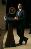 President Obama speaks to lawmakers at the Fiscal Responsibility Summit in the Old Executive Building of the White House.