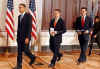 President Obama remarks on the release of the 2010 Budget Plan of $3.552 trillion in the Eisenhower Executive Office building. The economic team, including Vice President Joe Biden and Treasury Secretary Tim Geithner joined Obama at the press conference.