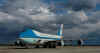 President Barack Obama returns to Washington, DC from Des Moines, Iowa arriving at Andrews Air Force Base on Air Force One.