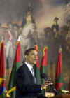 President Barack Obama - April 21-30, 2009 Daily Timeline -.Daily Obama April timeline in photos, graphs, and news. President Barack Obama and his first 111 days as President. Photo: President Barack Obama speaks at the Holocaust Days of Remembrance in the Rotunda of the Capitol.