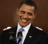 President Barack Obama speaks at a prime time press conference on the 100th day anniversary of his presidency on April 29, 2009.