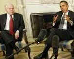 President Barack Obama meets with the Congressional Armed Services leadership in the Oval Office of the White House.