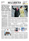 President Barack Obama dominates international newspaper front pages with headlines of Barack Obama's presidential inauguration on January 20, 2009.