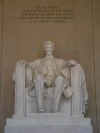 President Barack Obama has visited the Lincoln Memorial often - recognizing the significance of Lincoln's presidency to the course of US history. The five-line inscription etched into the Lincoln Memorial wall reads: IN THIS TEMPLE - AS IN THE HEARTS OF THE PEOPLE - FORM WHOM SAVED THE UNION - THE MEMORY OF ABRAHAM LINCOLN - IS ENSHRINED FOREVER.
