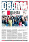 President Barack Obama dominates international newspaper front pages with headlines of Barack Obama's presidential inauguration on January 20, 2009.